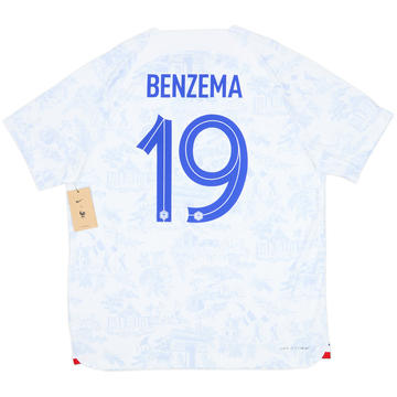 フランス代表 BENZEMA 19番 シャツ Lサイズ 2022/23 France Home Jersey #19 Benzema Large Nike World Cup