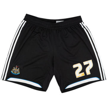 2009-10 Newcastle Player Issue Home Shorts #27 (S.Taylor)