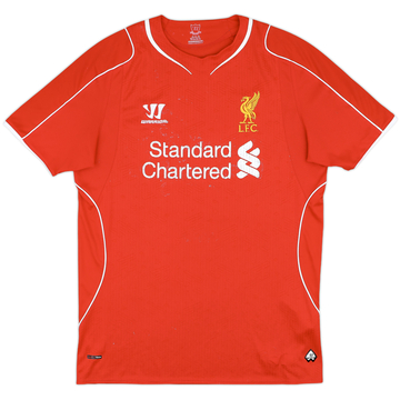 ウェア 13/14 Liverpool Home Retro Kit Season 2014-15 Liverpool Home Shirt - 4/10 - (L)