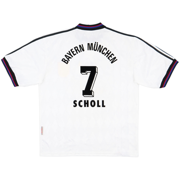 1997-99 Bayern Munich Home Shirt Scholl #7 - 7/10 - (L)