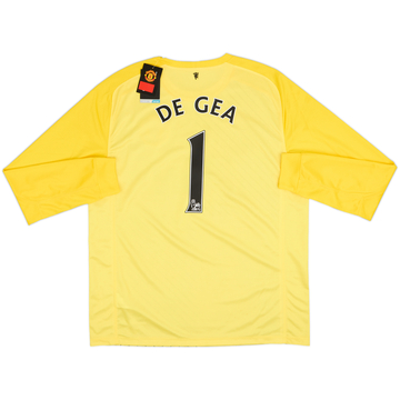 2013-14 Manchester United GK Shirt De Gea #1 - 6/10 - (S)