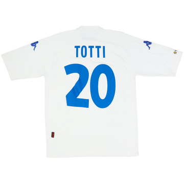 2000-01 Italy Home Shirt Totti #20