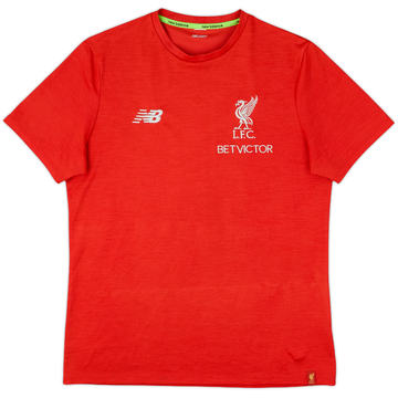 Liverpool トレーニングシャツ 2017-18 Liverpool New Balance Training Shirt - 7/10 - (M)