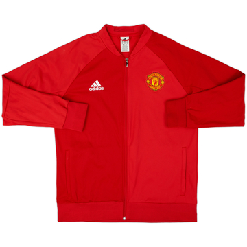 2016-17 Manchester United adidas Track Jacket - 9/10 - (XL)