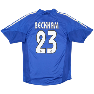 2004-05 Real Madrid Third Shirt Beckham #23 - 8/10 - (S)