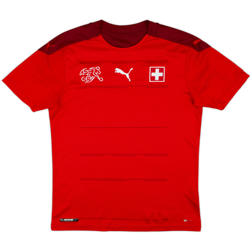 2020-21 Switzerland Home Shirt - 8/10 - (S)