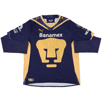2009-10 UNAM Pumas Away L/S Shirt - 8/10 - (XL)