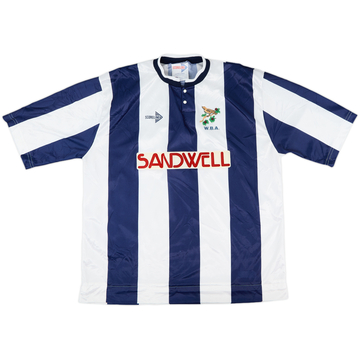 1990-91 West Brom Home Shirt - 8/10 - (XL)
