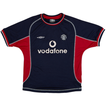 2000-01 Manchester United Third Shirt - 8/10 - (M.Boys)