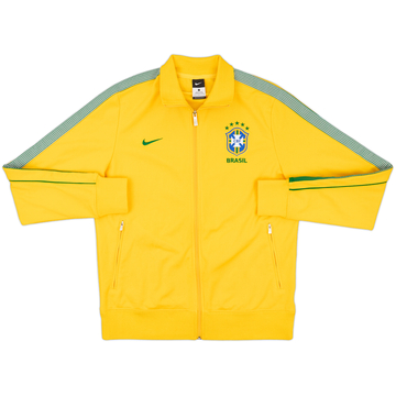 2014-15 Brazil Nike Track Jacket - 8/10 - (L)