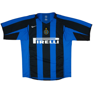 2004-05 Inter Milan Home Shirt - 9/10 - (XL)