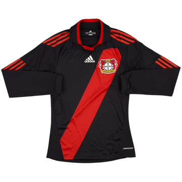 2010-11 Bayer Leverkusen Player Issue Home L/S Shirt - 9/10 - (S)