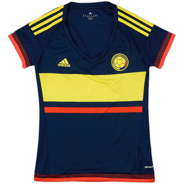 2015 Colombia Copa America Away Shirt - 9/10 - (Women's XS)
