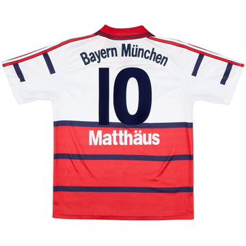 1998-00 Bayern Munich Away Shirt Matthaus #10 - 5/10 - (XL)
