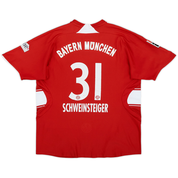 2007-08 Bayern Múnich Local Camiseta Schweinsteiger #31 - 5/10 - (M.Boys)