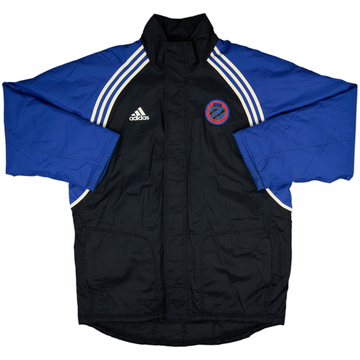 2001-02 Club Brugge adidas Rain Jacket - 8/10 - (XL)