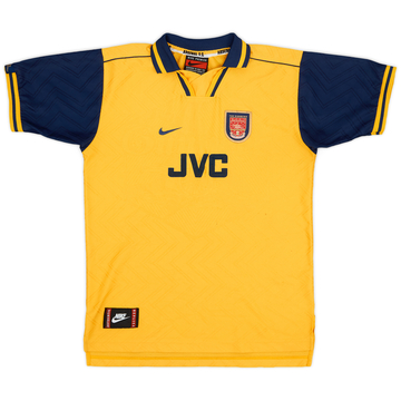 1996-97 Arsenal Away Shirt Wright #8 - 6/10 - (XL)