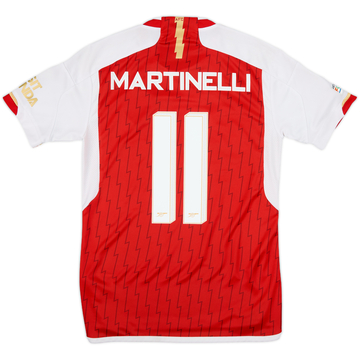2023-24 Arsenal Home Shirt Martinelli #11