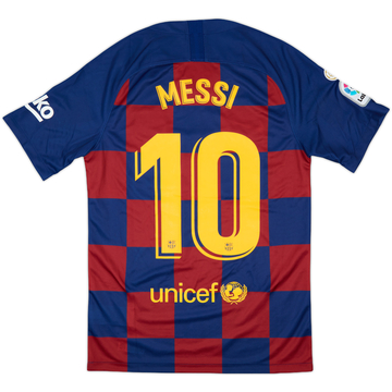 2018-19 Barcelona Authentic Home Shirt Messi #10 (S)