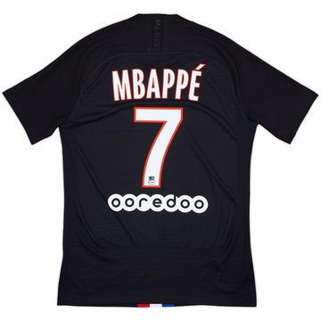 誠実 2020-21 Paris Saint-Germain Authentic Home Shirt Mbappé #7 (S) ウェア