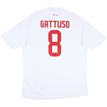 【在庫あり/即出荷可】 #8 Gattuso Shirt Away Milan AC 2005-06 - (XL) - 5/10 ウェア