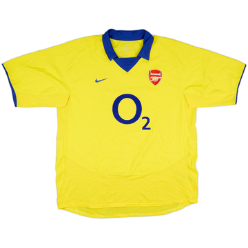 2003-04 Arsenal Match Issue Away Shirt #14