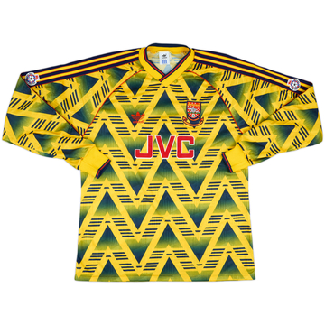 PRIZE DRAW: 1991-92 Arsenal Match Issue Away L/S Shirt #13