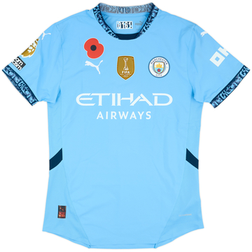Manchester City 22-23 ホーム 2022-23 Manchester City Home Shirt Stones #5 - 10/10 - (L)