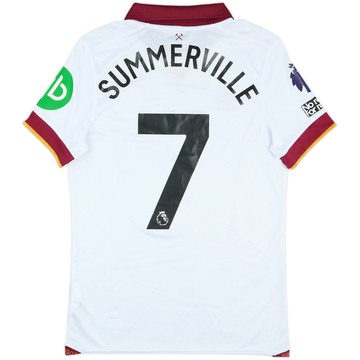 24-25 West Ham United Home SUMMERVILLE 7 Jersey - KICKOFFSHOPPER