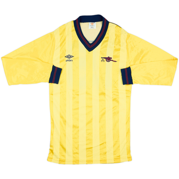 1983-86 Arsenal Match Issue Away L/S Shirt #15