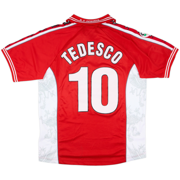 Camiseta de local del Perugia 1999-00 Tedesco #10 - 8/10 - (L)