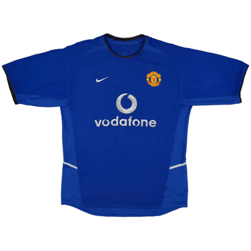 ウェア Manchester United 2002 2003 3rd Veron Manchester United 2002-2003 Third Shirt #4 Juan Sebastian