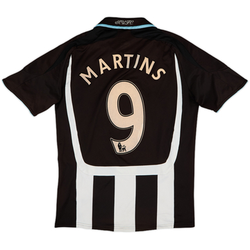 Newcastle United MARTINS 9番 ユニフォーム 2008-09 Newcastle Third Shirt Martins #9 - 8/10 - (XL)