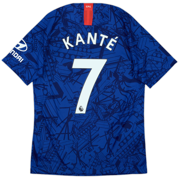 【希少】チェルシー 18-19シーズンKANTÉ 7番 ホームシャツ 2019-20 Chelsea Home Shirt Kante #7 (M)