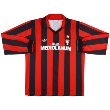 ウェア ADIDAS 1990/1991 AC MILAN HOME JERSEY 1990-91 AC Milan Home Shirt - 7/10 - (M)