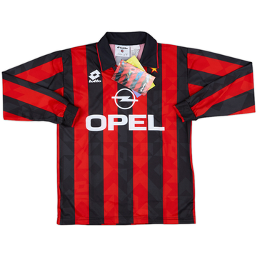 1993-94 AC Milan Home Shirt - 8/10 - (XXXL.Boys)