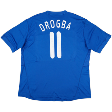 2009-10 Chelsea Home Shirt Drogba #11 (Women's XL)