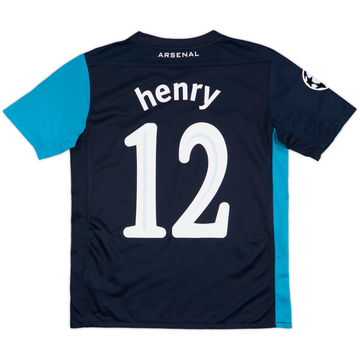 2011-12 Arsenal Away Shirt Henry #12 - 6/10 - (XL.Boys)