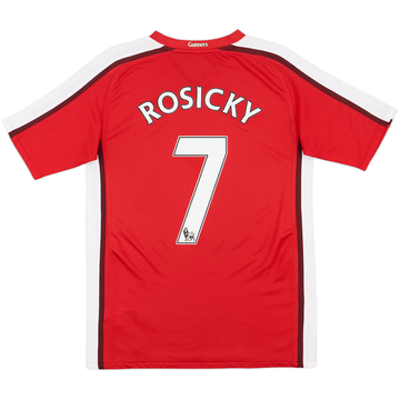 2006-08 Arsenal Home Shirt Rosicky #7 - 6/10 - (XL.Boys)