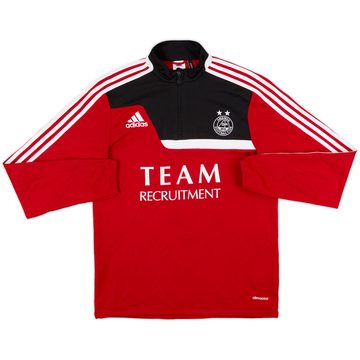 2013-14 Aberdeen adidas 1/4 Zip Drill Top - 9/10 - (S)