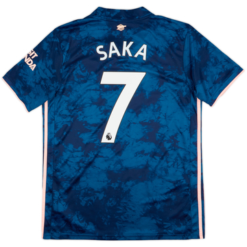 2020-21 Arsenal Third Shirt Saka #7 - 9/10 - (M)