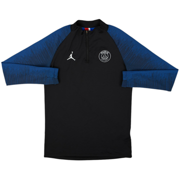 2020-21 Paris Saint-Germain Nike 1/4 Zip Training Top - 8/10 - (S)