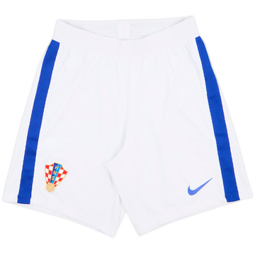 2020-21 Croatia Player Issue Home Shorts - 8/10 - (S)
