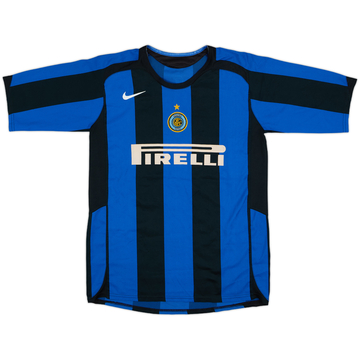 Inter インテル 2005/2006 ホーム ユニフォーム 2006-07 Inter Milan Home Shirt - 7/10 - (XL.Boys)