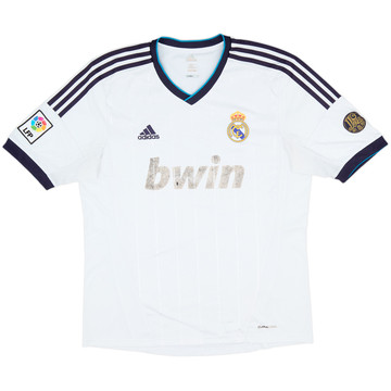 2012-13 Real Madrid Home Shirt - 4/10 - (L)