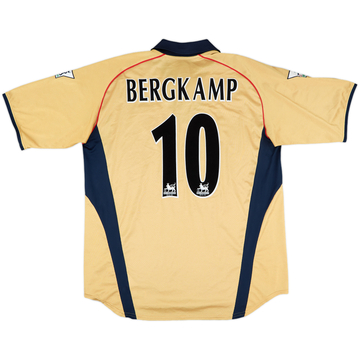 2001-02 Arsenal Away Shirt Bergkamp #10 - 8/10 - (XXL)