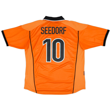 1998-00 Netherlands Home Shirt Seedorf #10 - 8/10 - (XL)