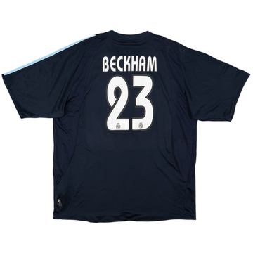 Real Madrid BECKHAM 23 長袖シャツ Real Madrid BECKHAM 23 長袖シャツ David Beckham #23 Real