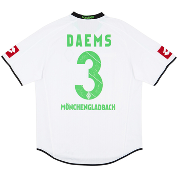 2012-13 Borussia Monchengladbach Home Shirt Daems #3 - 6/10 - (L)