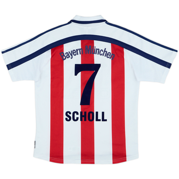 2000-01 Bayern Munich Away Shirt Scholl #7 - 8/10 - (Y)